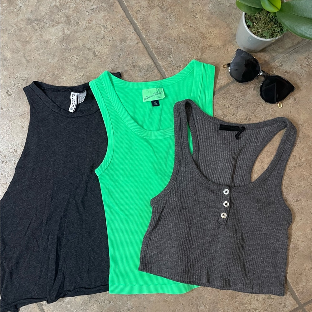 Lot of three extra small tank tops.
